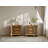 26" Wide Classic Solid Wood 3-drawer Nightstand, Tan-121977401