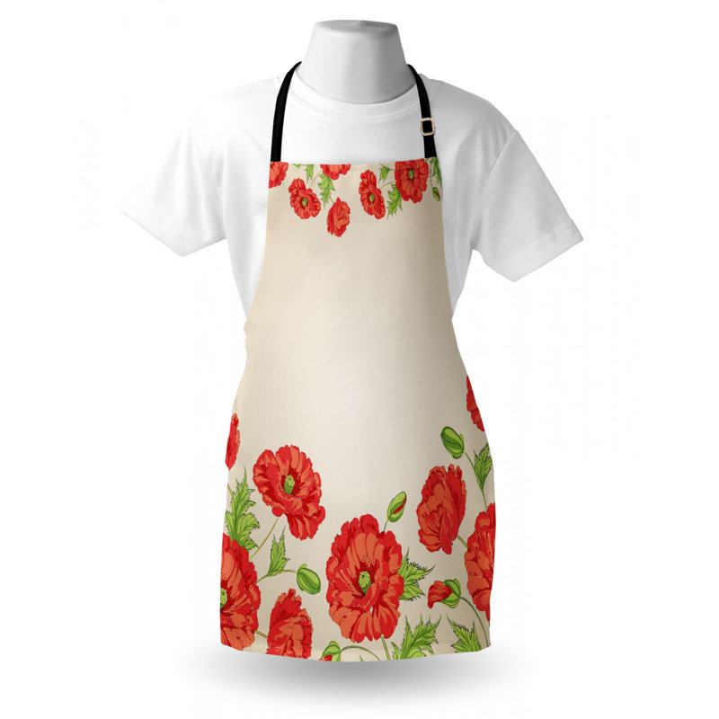 Floral Bib Apron