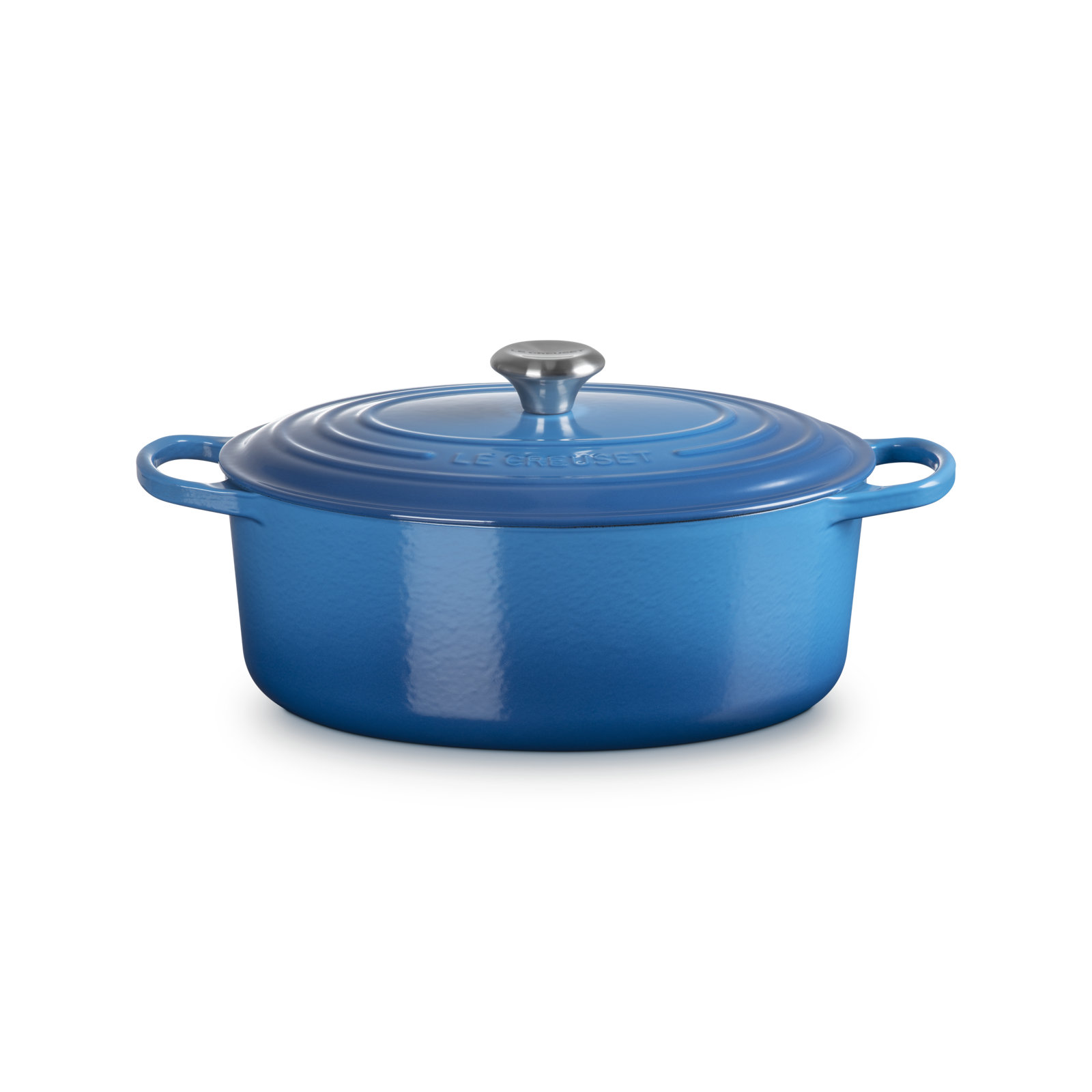 Le Creuset Enameled Cast Iron Oval Dutch Oven with Lid, 6.75 quarts, Marseille