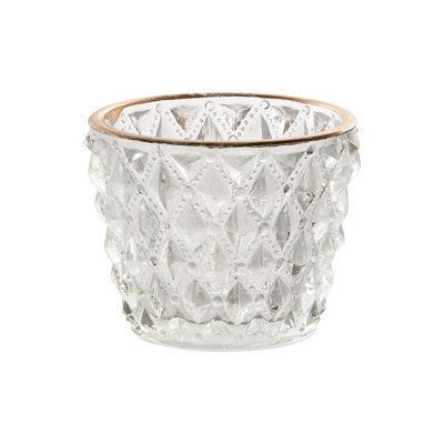 Glass Tabletop Votive Holder
