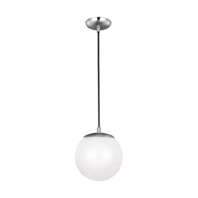 Leo - Hanging Globe Small One Light Pendant from 