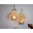 2-Pack Rustic Wall Sconces with Mason Jars, LED Lights, Flowers, Hangers-937770507