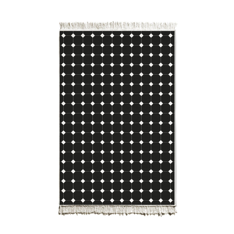 Ajim Geometric Hand Woven 120cm X 180cm Area Rug