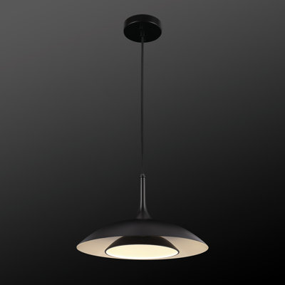 Marigny - Light Black LED Dome Pendant