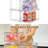 8 Pack Stackable Kitchen Storage Organizer, Pantry Bins With Handles, Clear Foods Organizer For Bathroom Kitchen Cabinet Closet-125344502