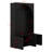 Arched Hall Tree With Storage Bench, Entryway Storage Bench With Golden Hooks And Adjustable Shelves, 3 Cabinets-427832390