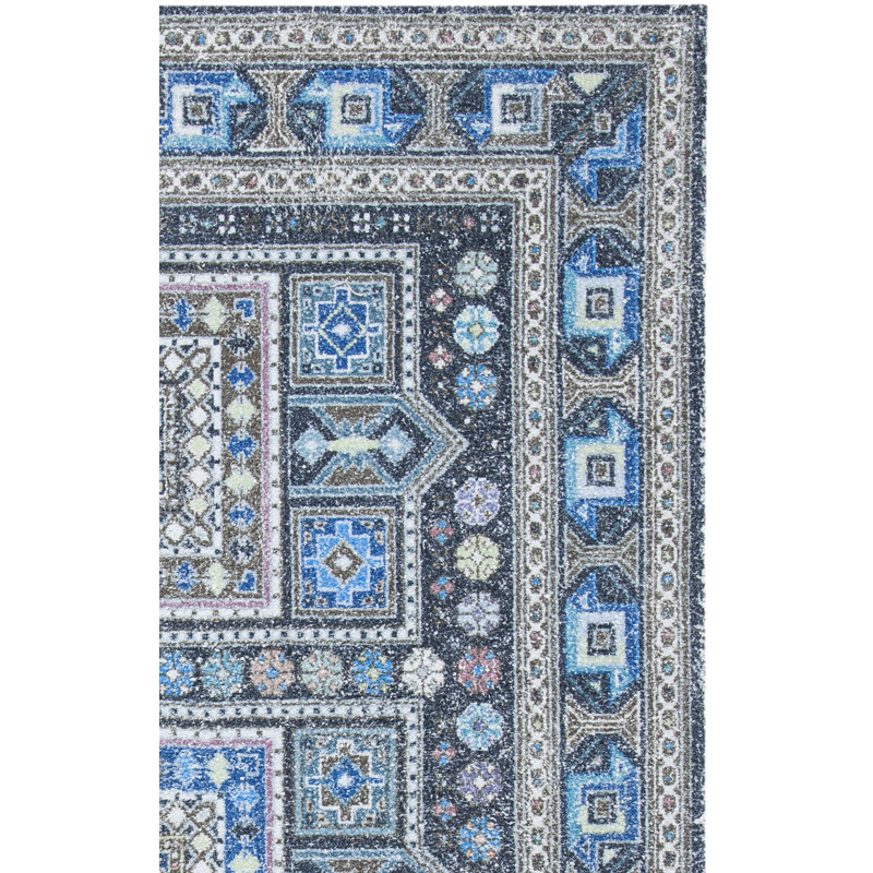 Classic Vintage Hand Tufted Performance Oriental Rug, Rectangle 8' x 10'