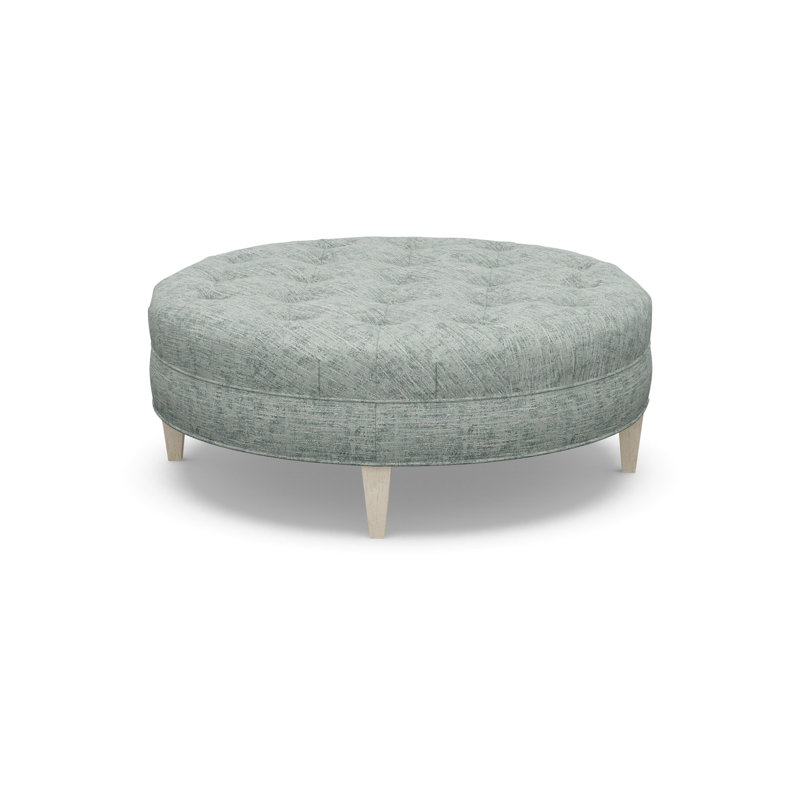 Round Ottoman, 2243-80, Sandstone