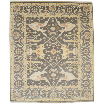 Tapis oriental Oushak Chobi Mute