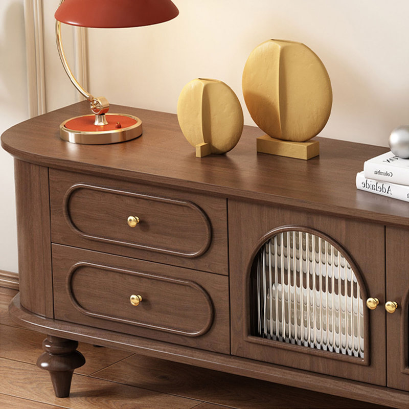 Solid Wood TV Stands - Durable & Stylish | Wayfair