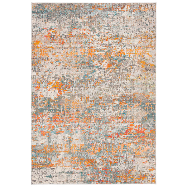 Safavieh Madison Performance Abstract Rug & Reviews | Wayfair