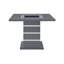 Ensemble de table de bar et de tabouret luxueux 5 pièces pour recevoir de façon élégante