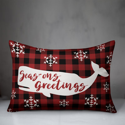 Plaid Throw Pillow