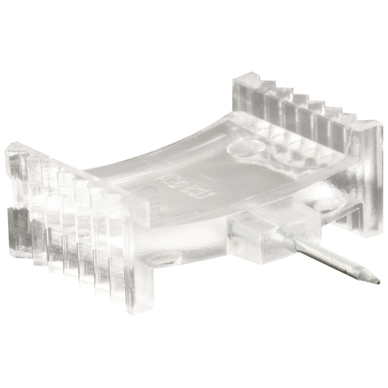 Pinces de retenue pour grille de fenêtre en plastique transparent Prime-Line, 5/8 po