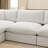 Upholstered Cloud Sofa Loveseat, Modular Sectional Sofa for Living Room, Bedroom-2042963976-2023621181