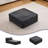 Single Ottoman (Dark Gray)