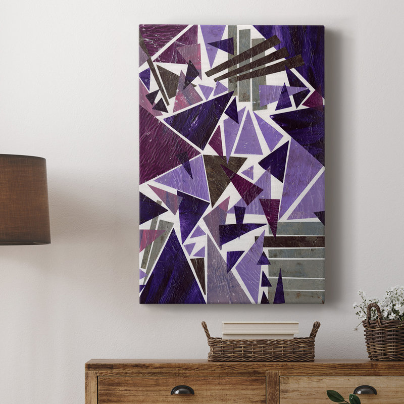 Rêve mauve II - galerie Cavas sur mesure, H 60 po x l 40 po