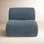 Fauteuil d'appoint pivotant rembourré Nita-90695427