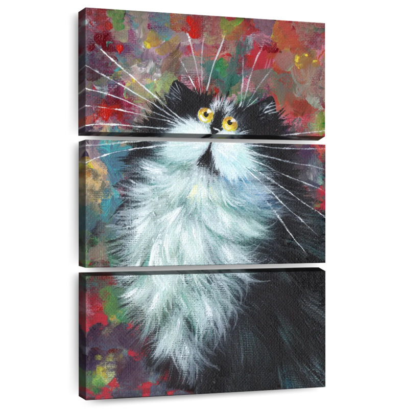 Brampt Zen Cat, 74" H x 48" W