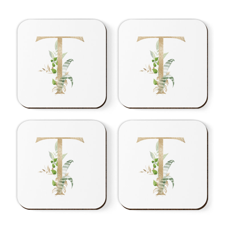 Sous-verre à monogramme Exotic, T