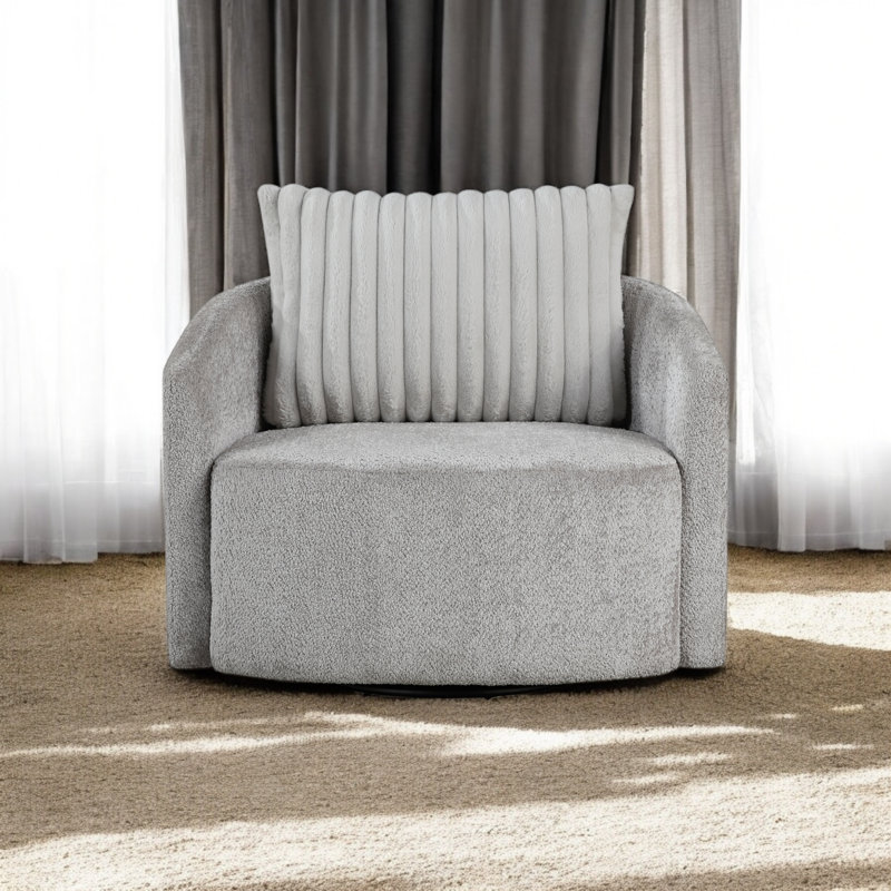 Fauteuil demi-tonneau pivotant Contemporary