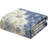 Vintage Boho Area Rug – Washable Floral Print, Non-Slip, Low Pile Carpet for Bedroom, Living Room, Dining Room (Blue)-185673236