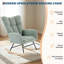 Fauteuil à bascule rembourré et rembourré Nursery Teddy-284378003