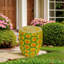 Tabouret à fruits ananas, tabouret surdimensionné en résine de 14 po, table d'appoint, décorations d'intérieur pour jardin, mobilier de jardin innovant et polyvalent