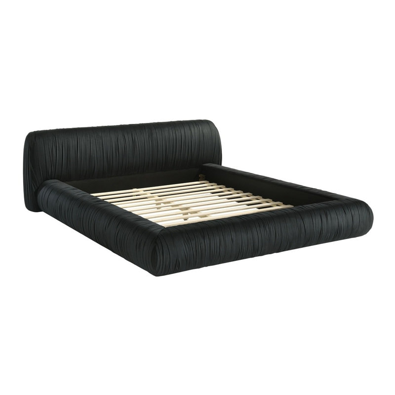 Queen Bed, Black, Black, Queen