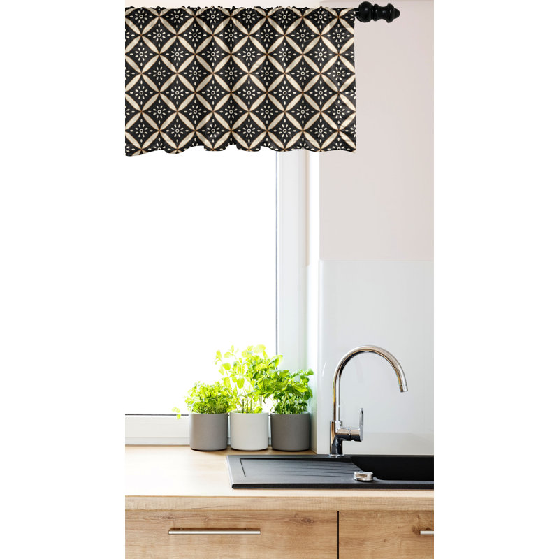 Ensemble de 2 cantonnières Ambesonne Boho, L 54 po x L 12 po