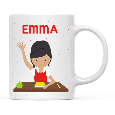 Grande tasse à café pour enfant à poils personnalisés Vasquez