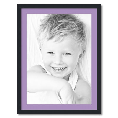 Wood Picture Frame with Mat