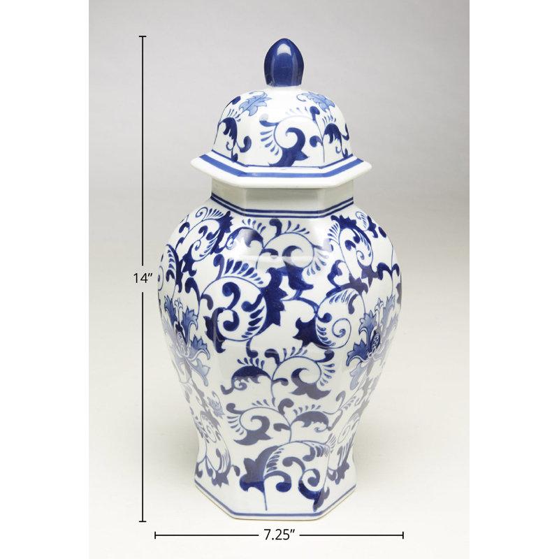 Porcelain China Ginger Urn