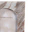 Cadre photo rectangulaire arqué en marbre pour entrée - Cadres décoratifs avec vitre de salon - Brun et beige-36996133-36996131