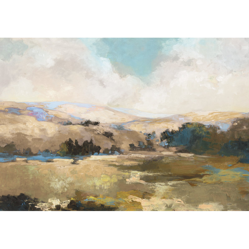 Collines et nuages Isahak, H 8 po x l 12 po