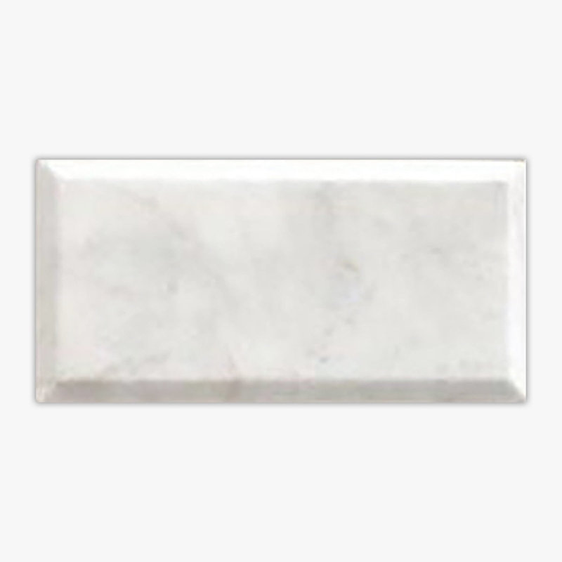 Carrara 3" x 6" Marble Wall & Floor Tile