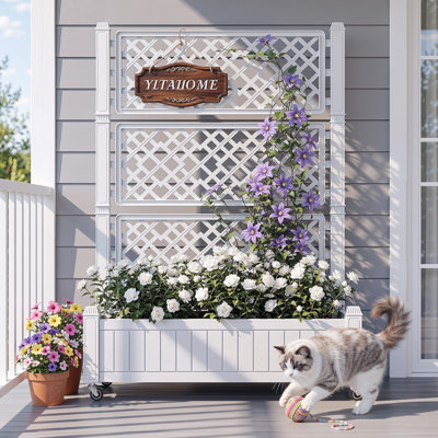 Planter Box With Trellis