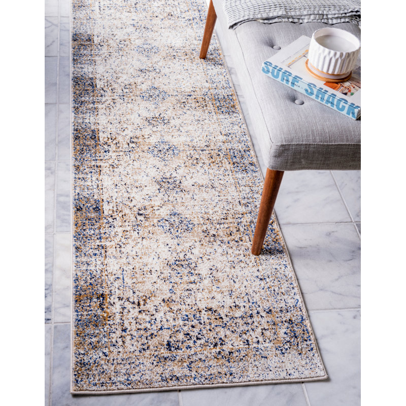 Biarritz Abstract Indoor Rug, Runner 2'2" x 6'9"