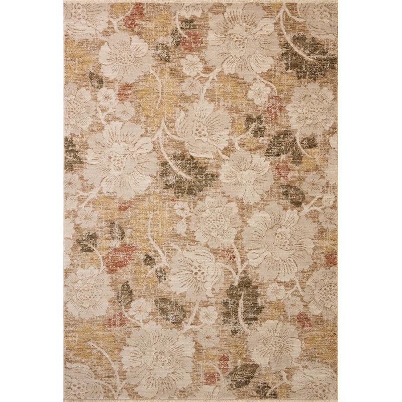 Tapis naturel / multicolore Loloi Eileen, Rectangle 9 pi 6 po x 13 pi
