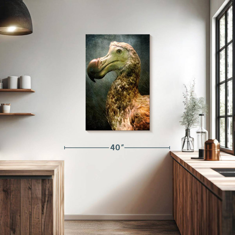 Brampt Beautiful Dodo Bird, 36" H x 24" W
