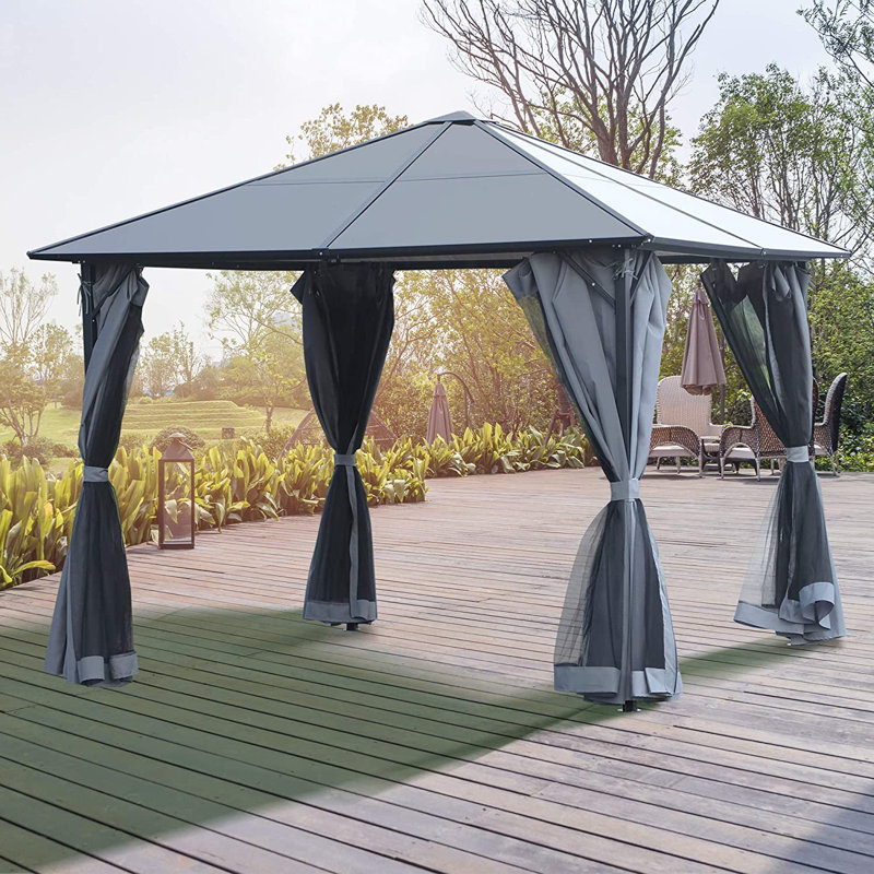 Milanna 4m x 3m Steel Party Tent