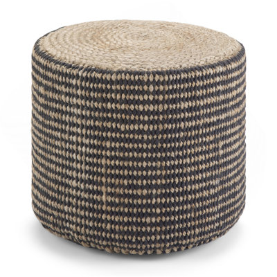 Pouf rond Larissa