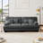 Boneless Stoughton Modern 2-Seater Chenille Upholstered Sofa-109927913
