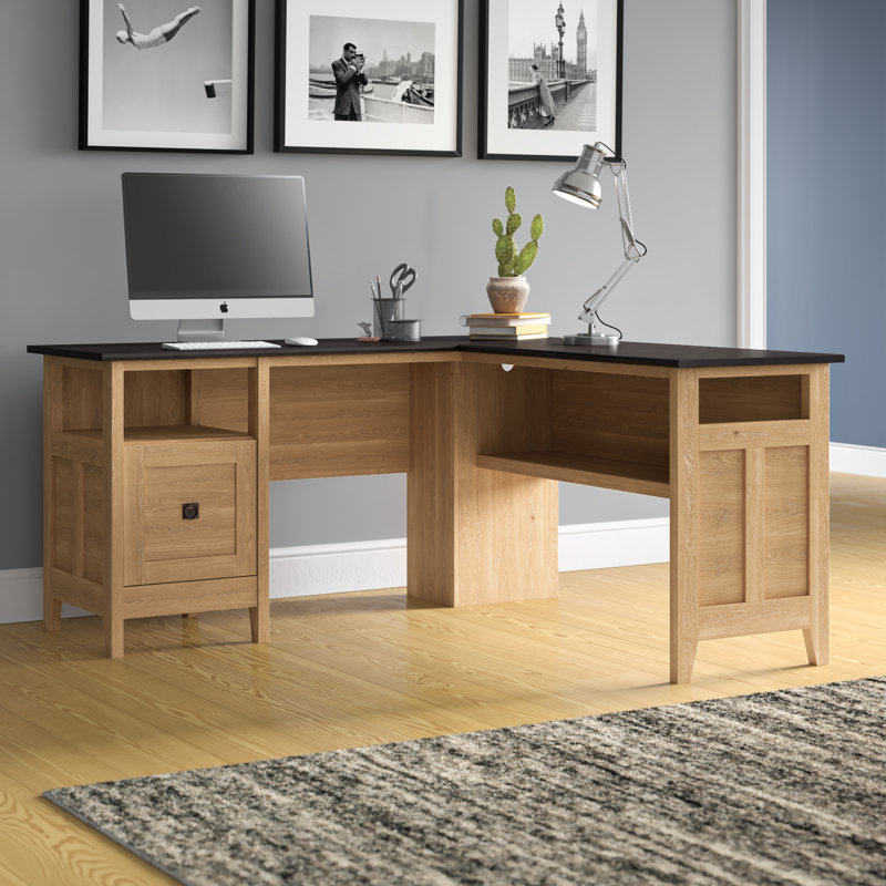 L-Shaped Executive Desk