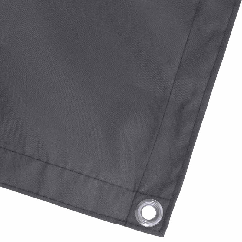 Vidaxl Balcony Screen Oxford Fabric Outdoor Privacy Garden Terrace Durable, 100cm H x 200cm W, Anthracite
