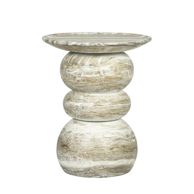 Table d'appoint Temple - Brume grise
