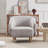 33'' Wide Modern Barrel Accent Chair-264710696