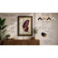 Plum Butterfly Study Botanical - Framed Print-244372329-244372333