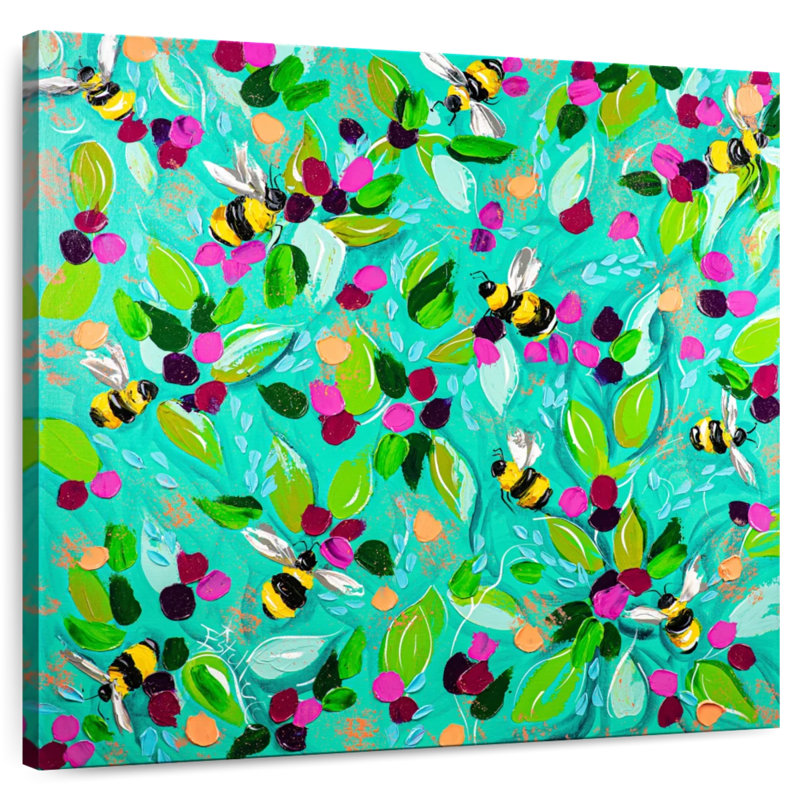 Brampt Bee Humble And Kind, 33" H x 33" W