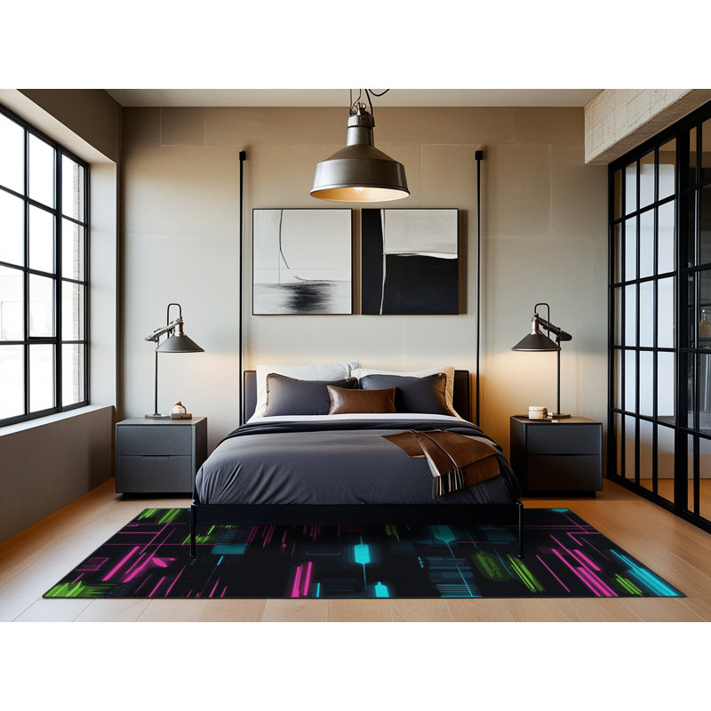Tapis à éclat laser, Rond 8 pi